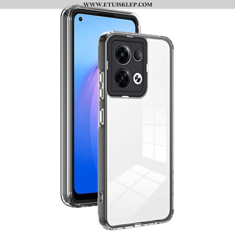 Etui do Oppo Reno 8 Przezroczysta Hybryda